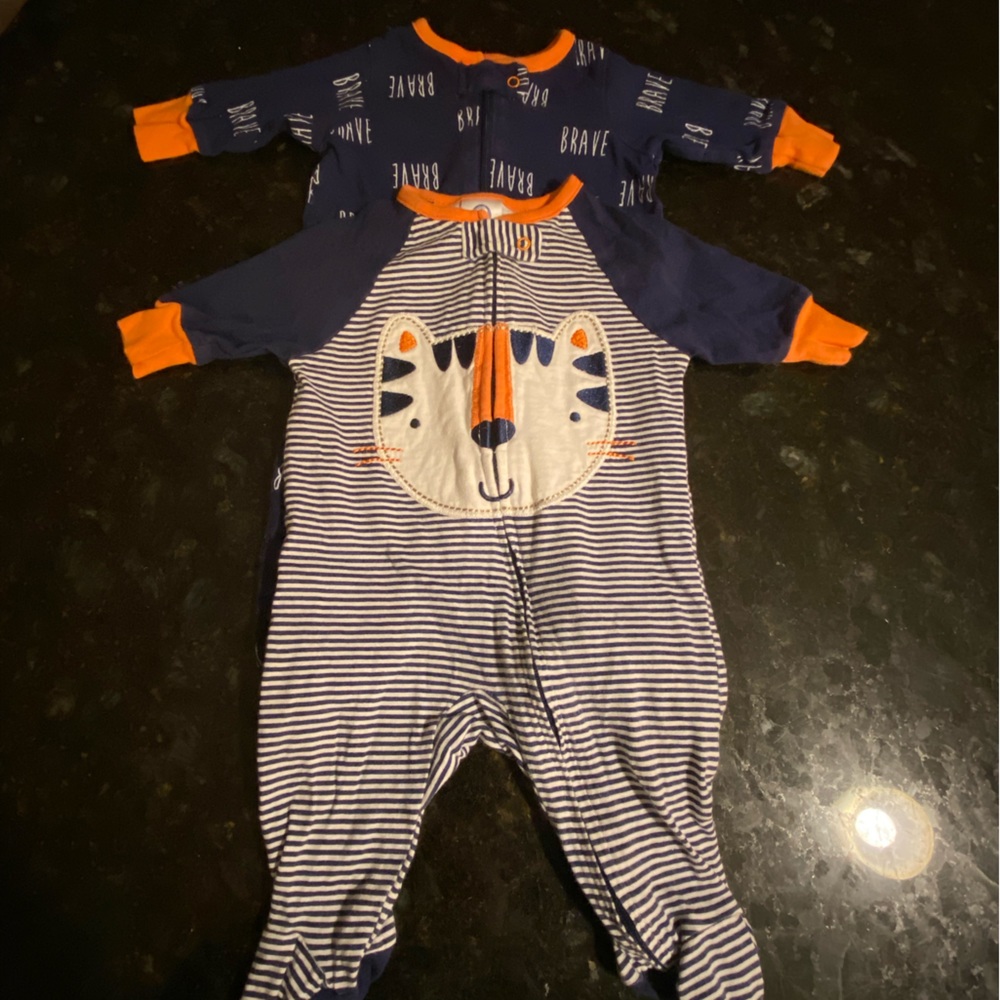 Pair of newborn onesies
